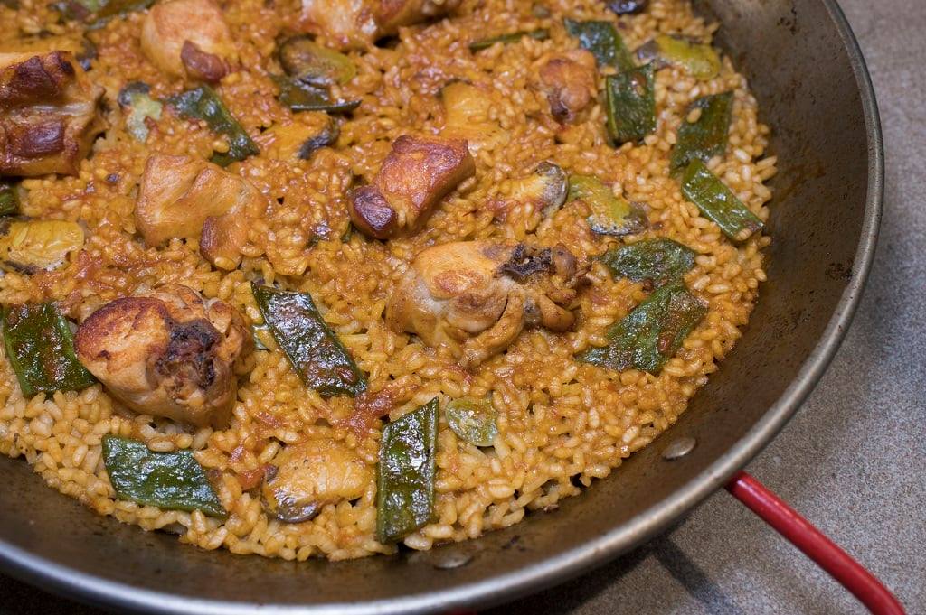 Bar El barranc-arroz con carne